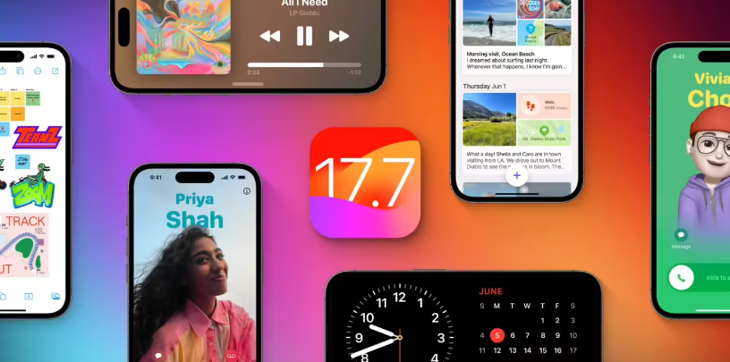 七台河苹果手机维修分享苹果 iOS / iPadOS 17.7.1 正式版推送 