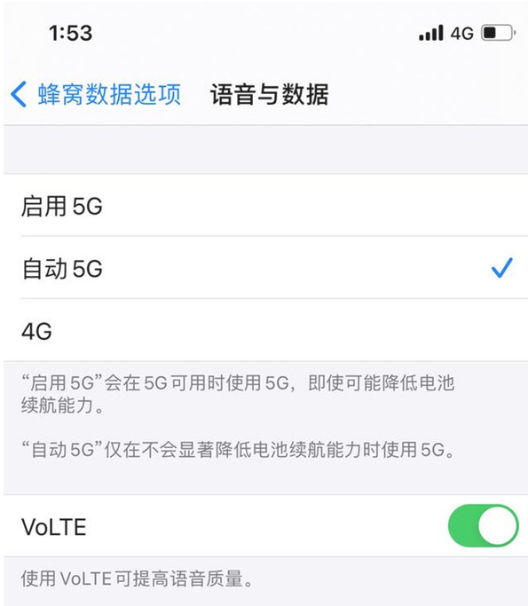 七台河苹果手机维修分享iPhone12如何关闭5g网络 